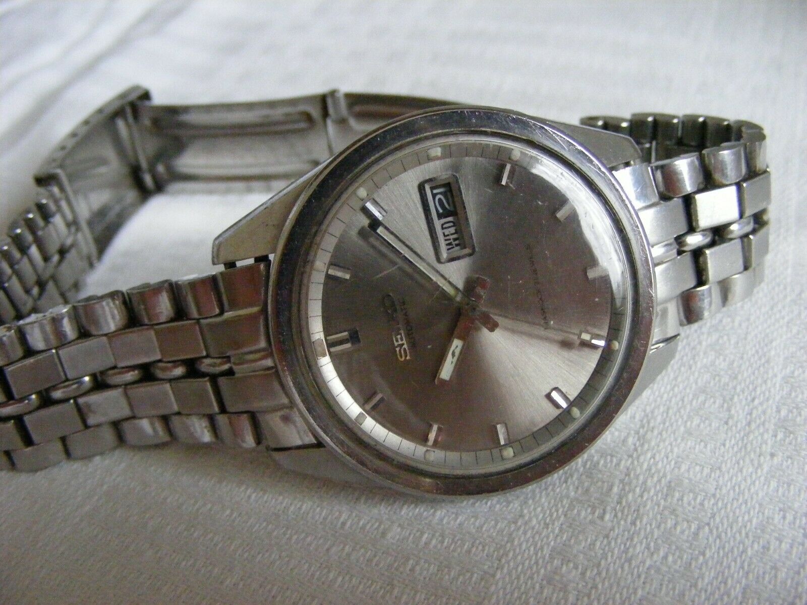 super vintage SEIKO Sportsmatic 6619-8230 men's automatic day/date  watch-working | WatchCharts