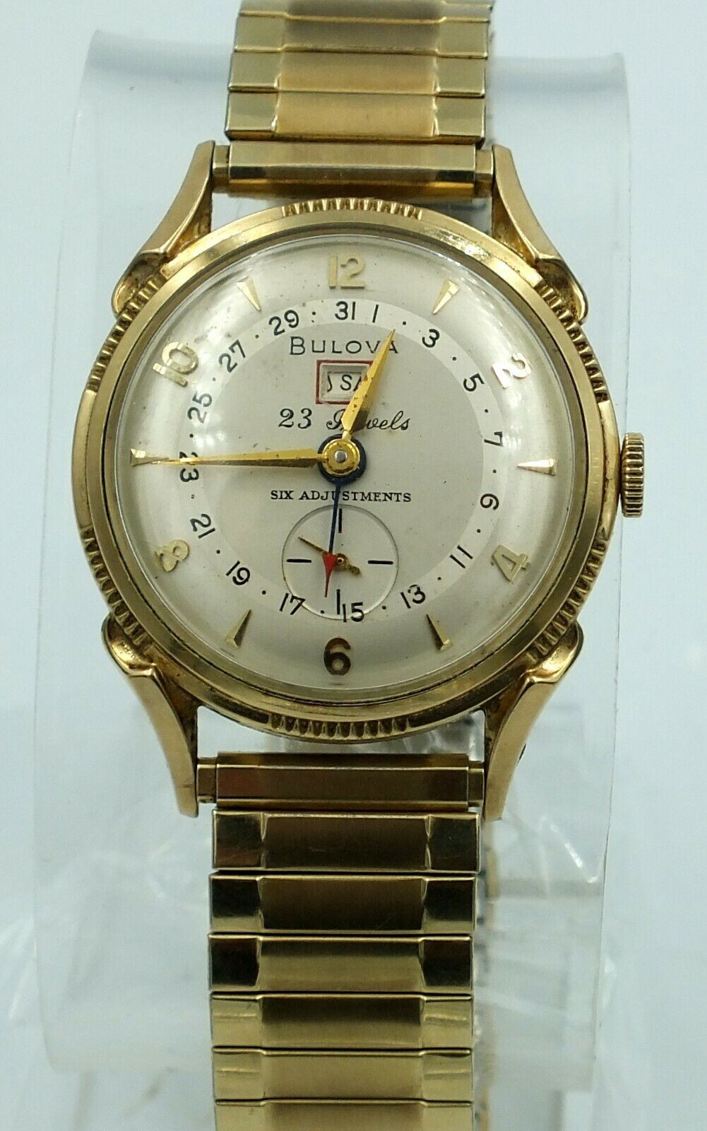 bulova 23 jewels self winding 10k