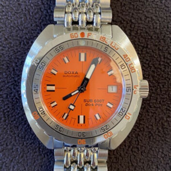 Doxa 600T Professional Dirk Pitt Special Edition Watch WatchCharts