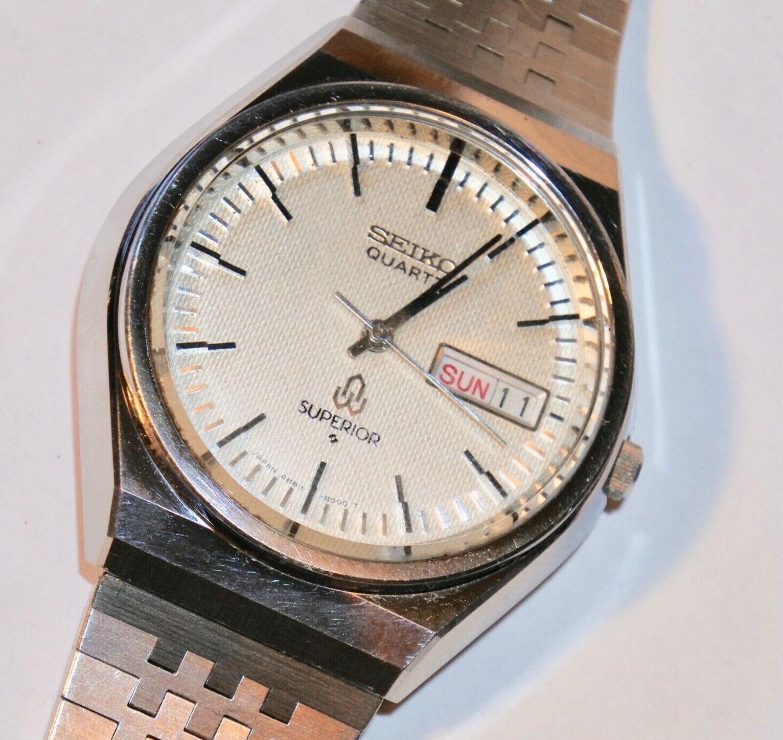 SEIKO SUPERIOR 4883-8000 稼働 品