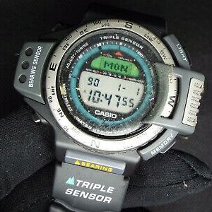 CASIO VINTAGE DIGITAL WATCH 1994 ATC-1100 NOS PRE PRO TREK 1990s