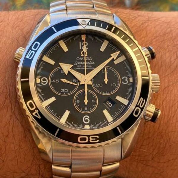 OMEGA SEAMASTER PLANET OCEAN 600M CO-AXIAL 232.30.46.51.01.003 GENUINE ...