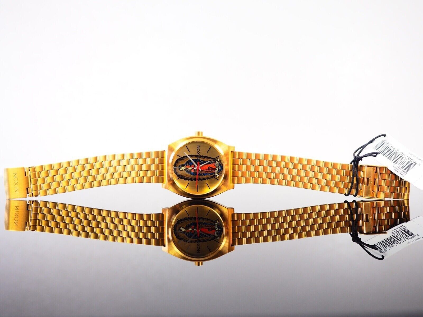 Nixon Santa Cruz Watch Jason Jesse Gold Time Teller Skateboard New