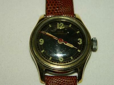 VINTAGE ORIS 292EW WATERPROOF MILITARY MEN S WRISTWATCH RUNNING