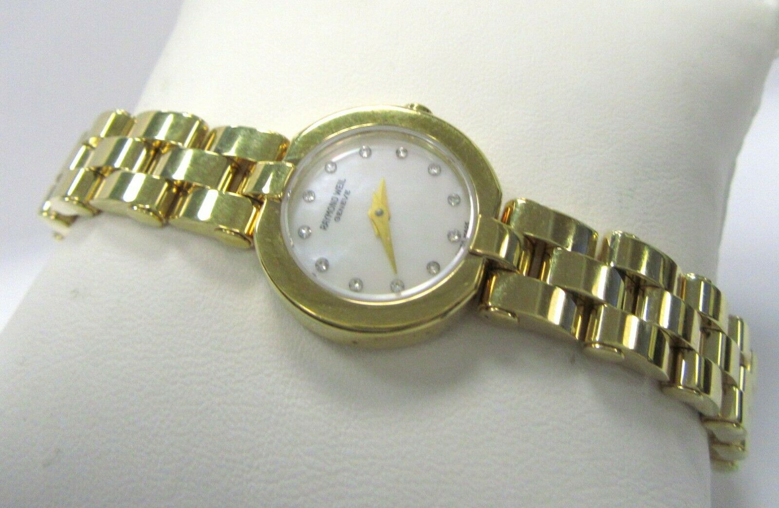 Raymond Weil Ladies Allegro 5817 Quartz MOP Diamond Plated 