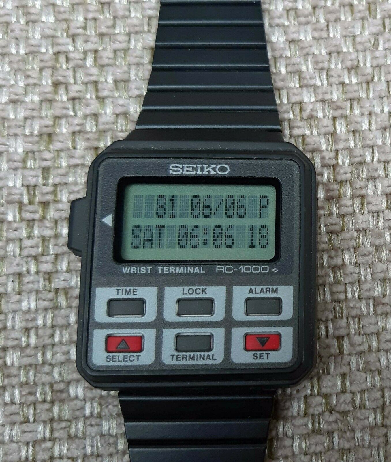 Seiko RC-1000 Wrist Terminal - RARE Vintage Digital Computer Watch 