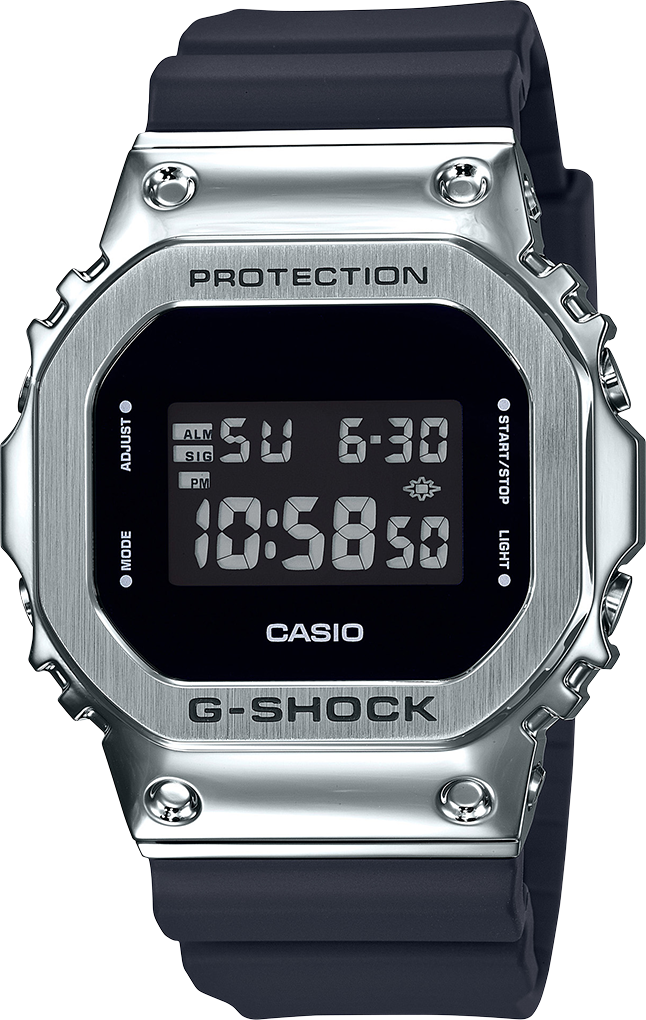 casio stainless steel case