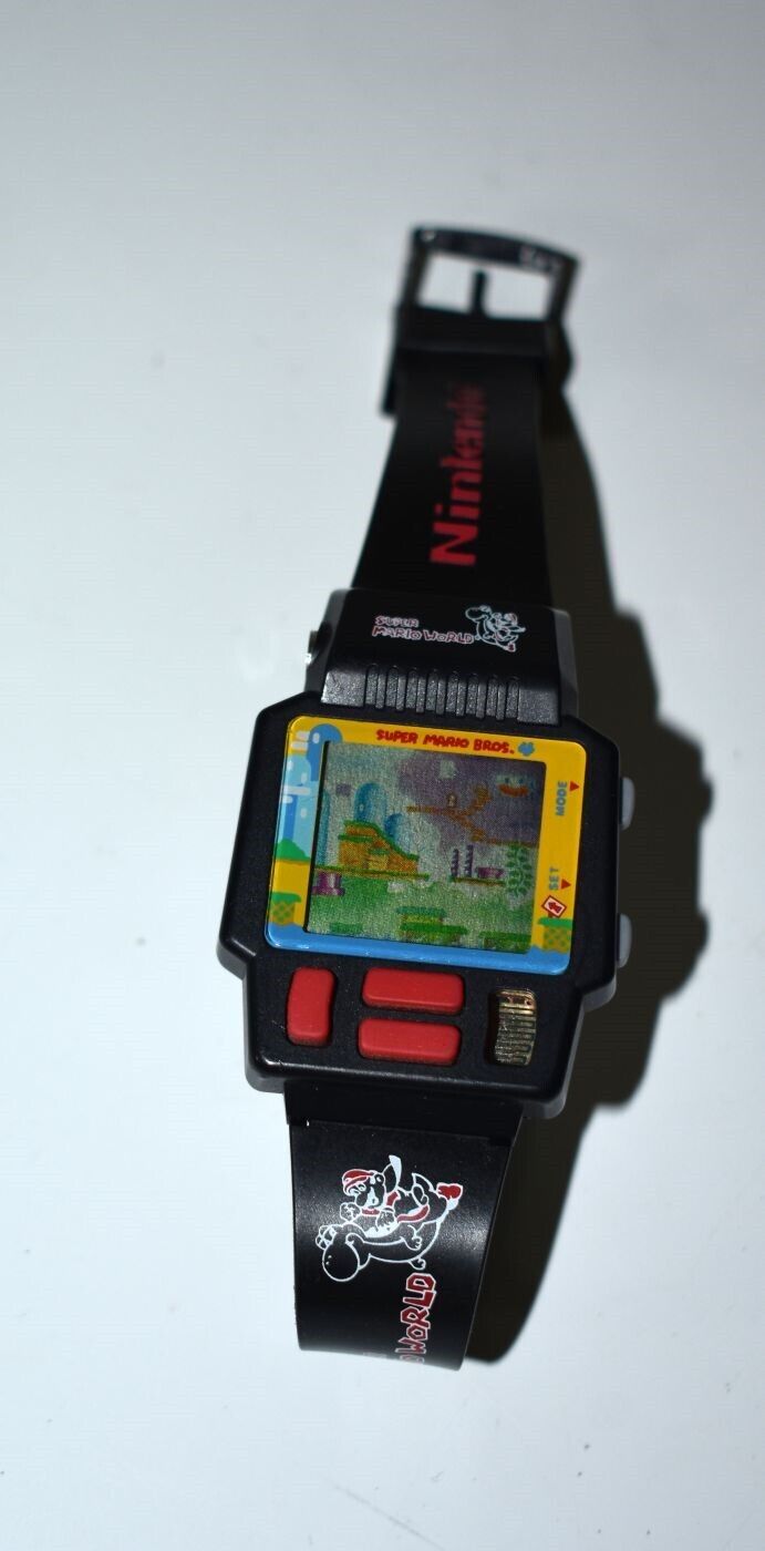 Vintage 1989 Nelsonic Nintendo Super Mario shops Bros. Digital Game Watch MZ Berger Co