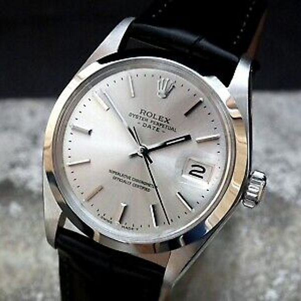 Just Beautiful 1968 Rolex Oyster Perpetual Date Gents Vintage Watch ...