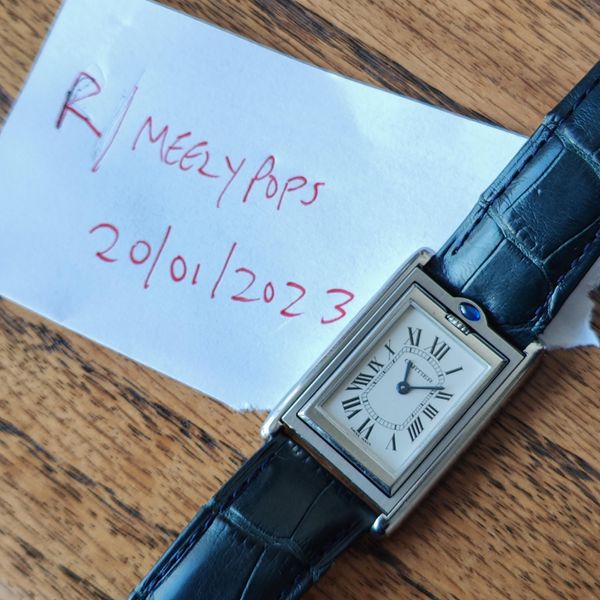 [WTS] Cartier Tank Basculante 2405 Quartz 2650$ shipped | WatchCharts ...