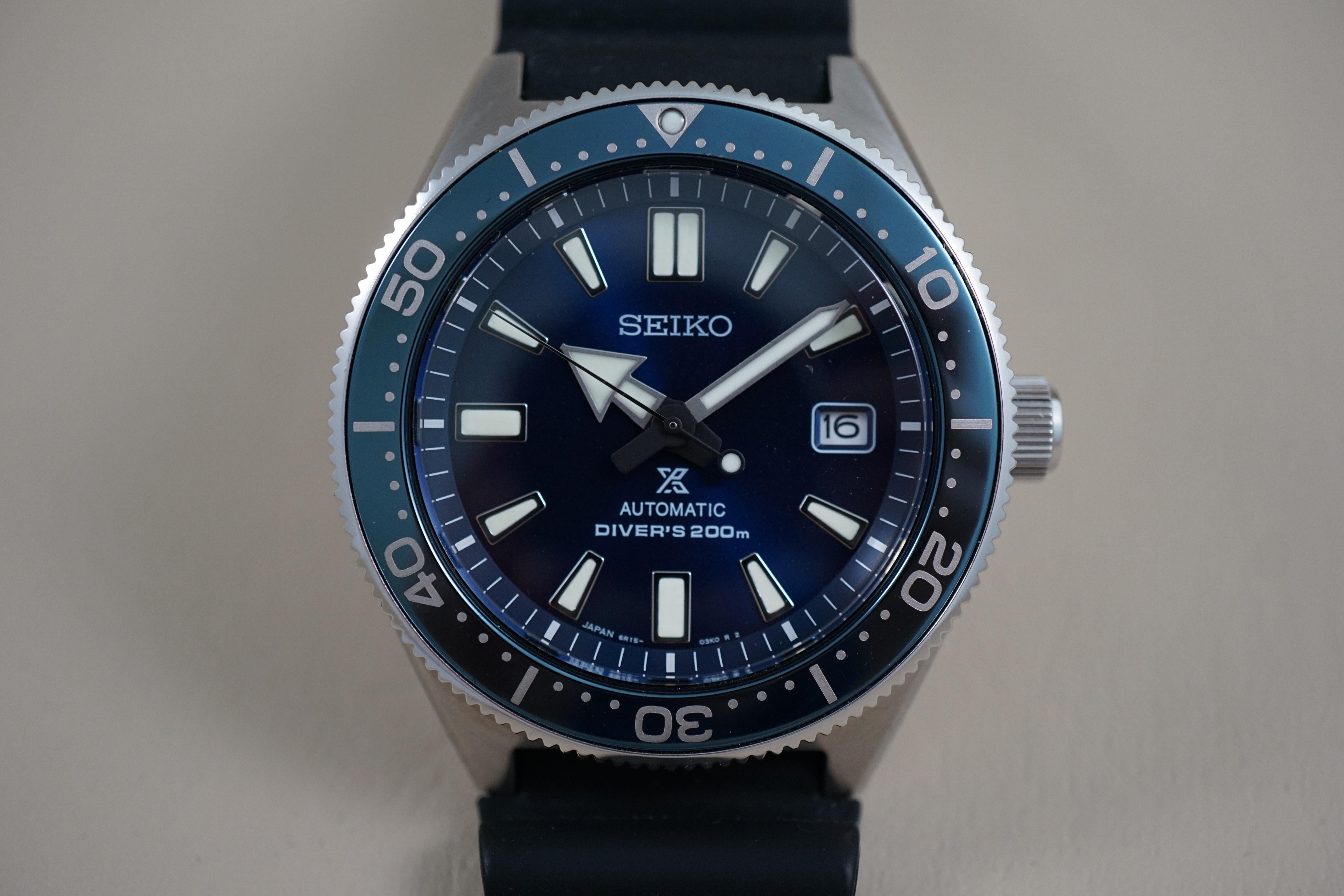 WTS] Seiko Prospex SBDC053 6R15 Blue 62Mas Automatic Divers - $450 WatchCharts