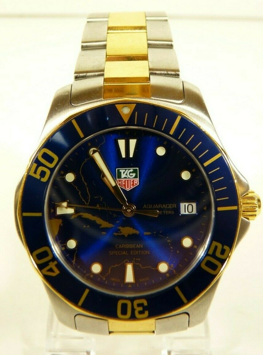 TAG Heuer Formula 1 Caribbean Exclusive WAB1121 Blue Dial 38mm