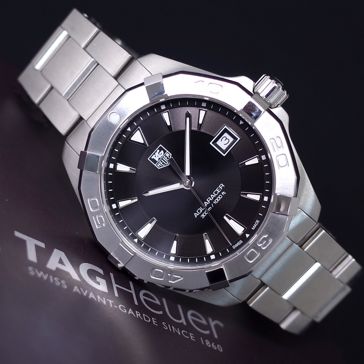 [1 year warranty] TAG Heuer Aquaracer WAY1110 Quartz Men's Battery