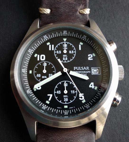 SEIKO RAF TYPE MILITALY chronograph V657 - 時計