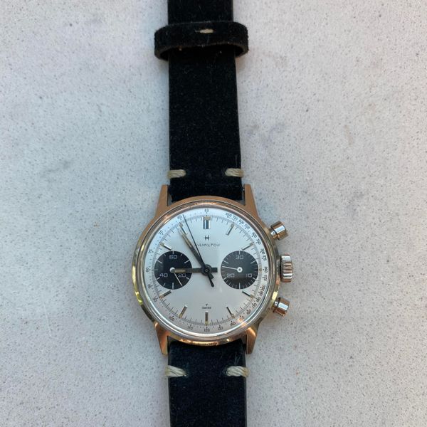 Wts Vintage Hamilton 7723 Panda Chronograph Watchcharts