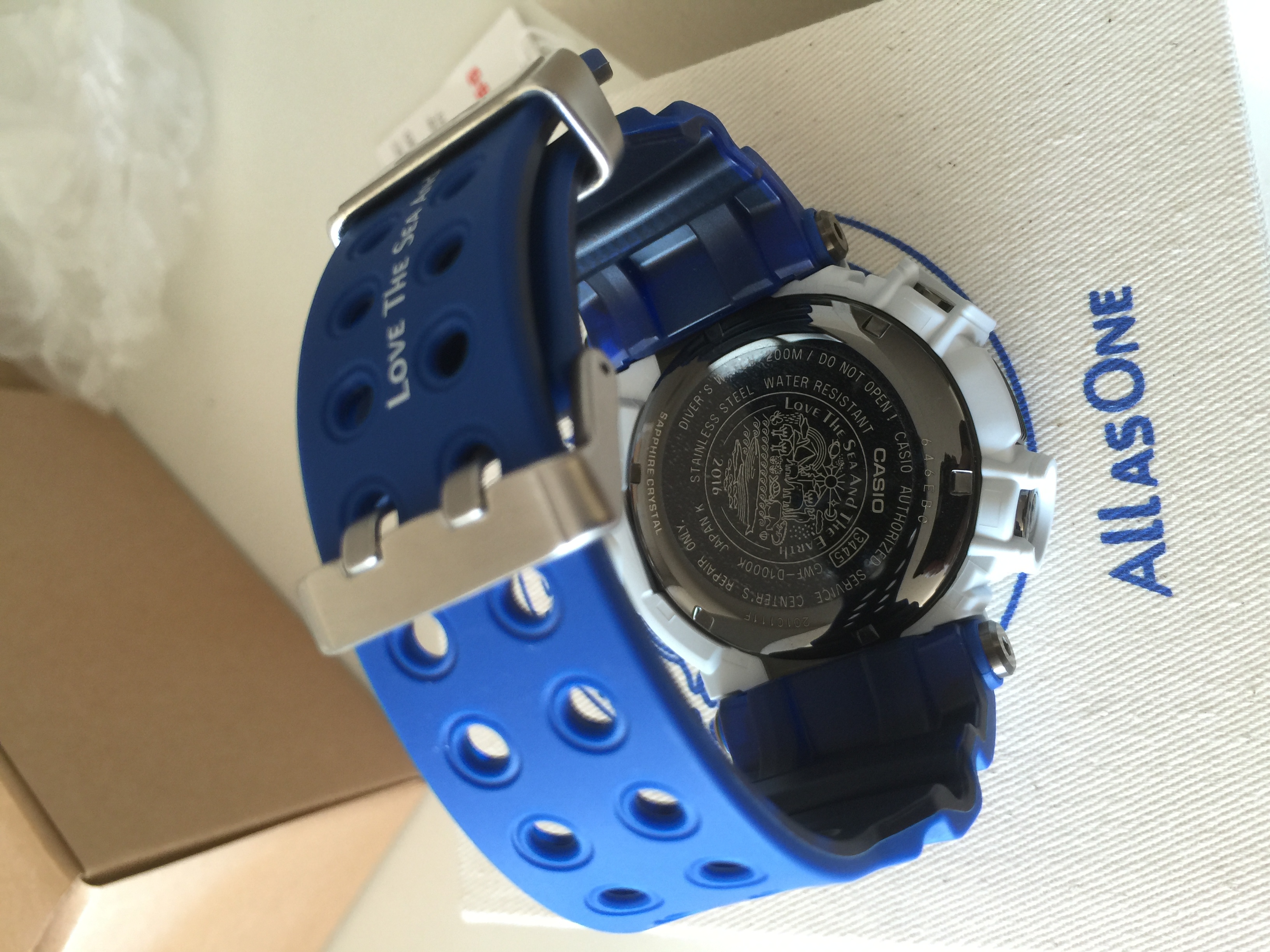 FS: Casio G-Shock GWF-D1000K-7JR Frogman 'Love The Sea And The ...