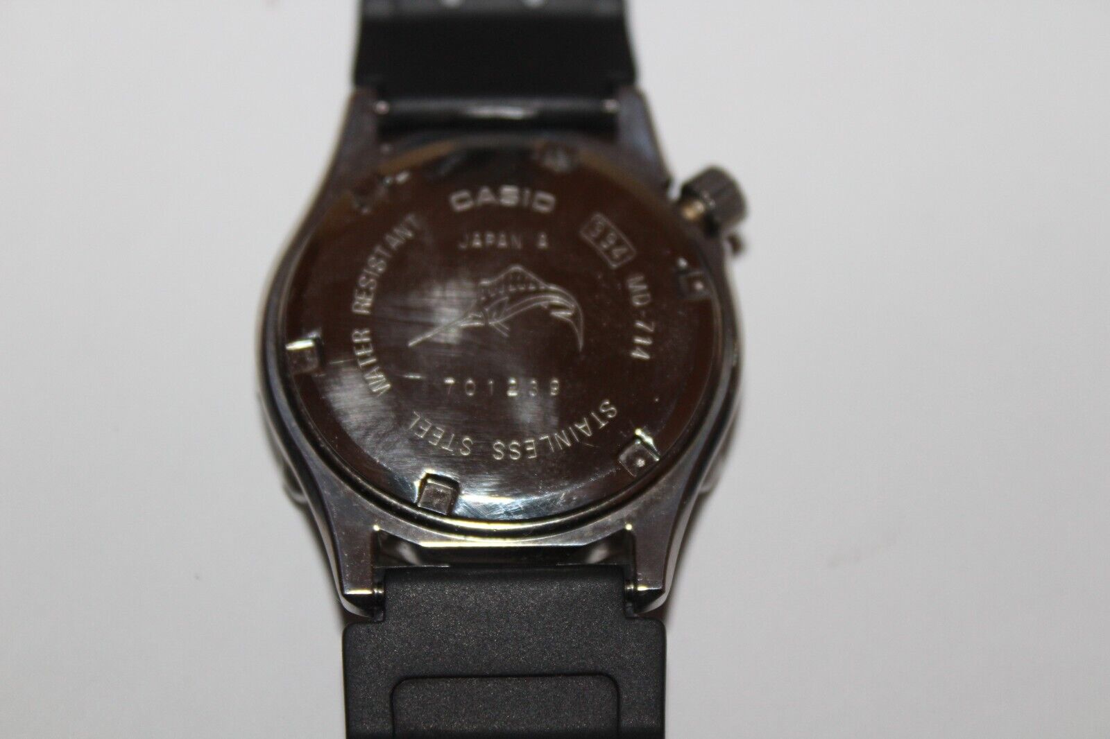 VINTAGE CASIO MD-714, SPORT, DIVER,200 m ,NOS,MENS,JAPAN 