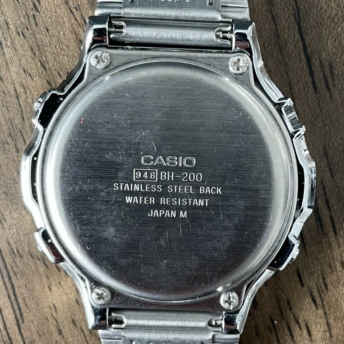 RARE Vintage 1991 Casio BH-200 Digital Bio Graph Watch, Made in