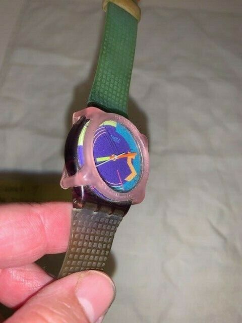 Swatch watch guards on sale 80s