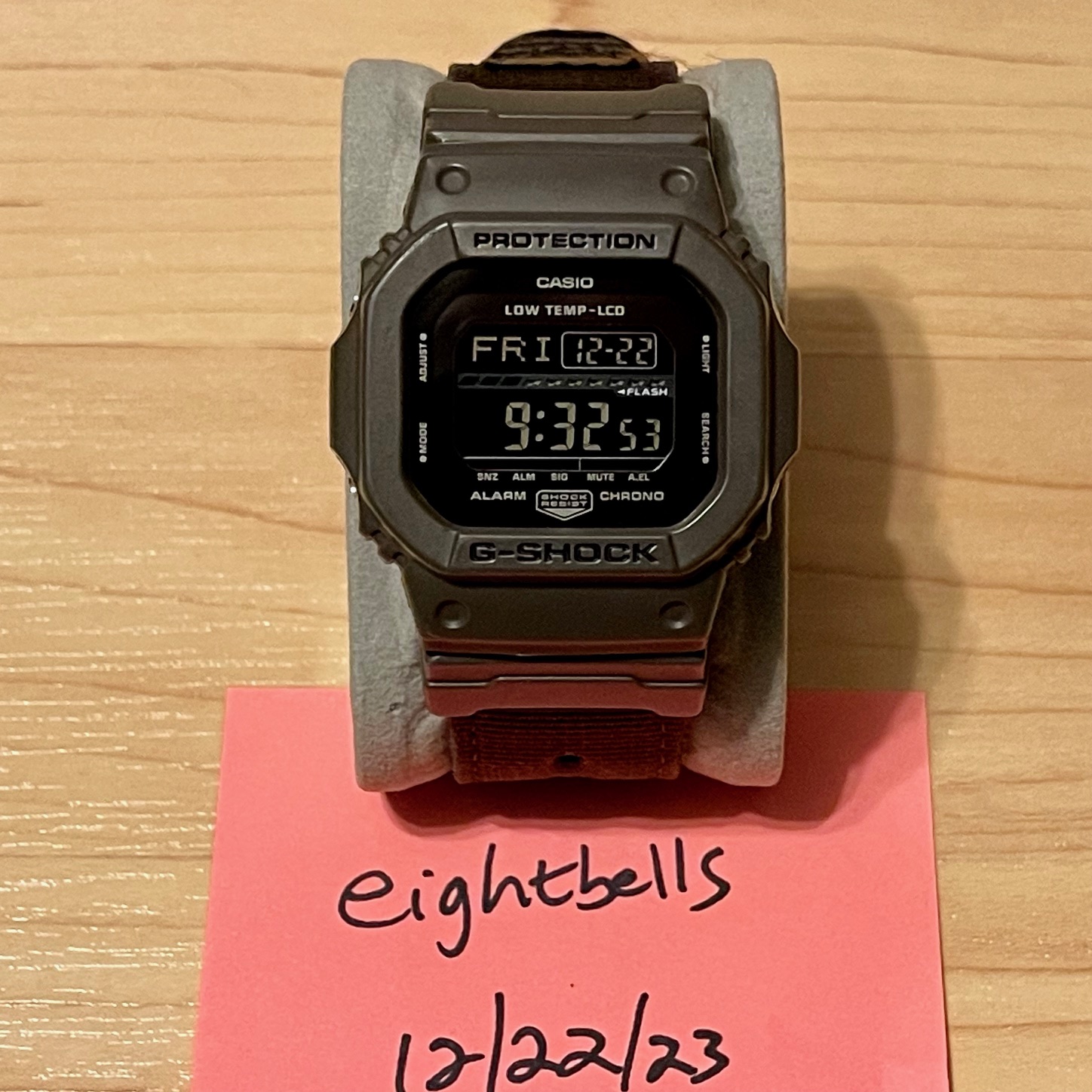 WTS] Casio G-Shock GLS-5600CL-5 G-Lide Low Temp Resistance Brown