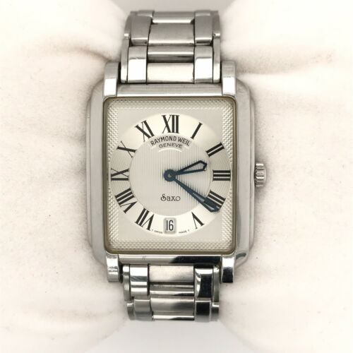 Raymond Weil Saxo 9110 Stainless Steel Men s Watch No Reserve