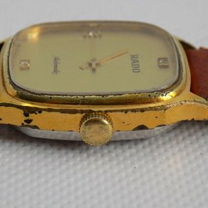 Rado Automatic model no. 631.7931.2 c.1980s Gold Plated