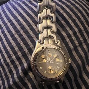 Tagheuer 97675 Women's Watch 100M Silver Original Wristwatch
