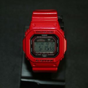 Red Men S Casio G Shock G Glide Glx 5600 3151 Thailand H Bar Digital Watchcharts