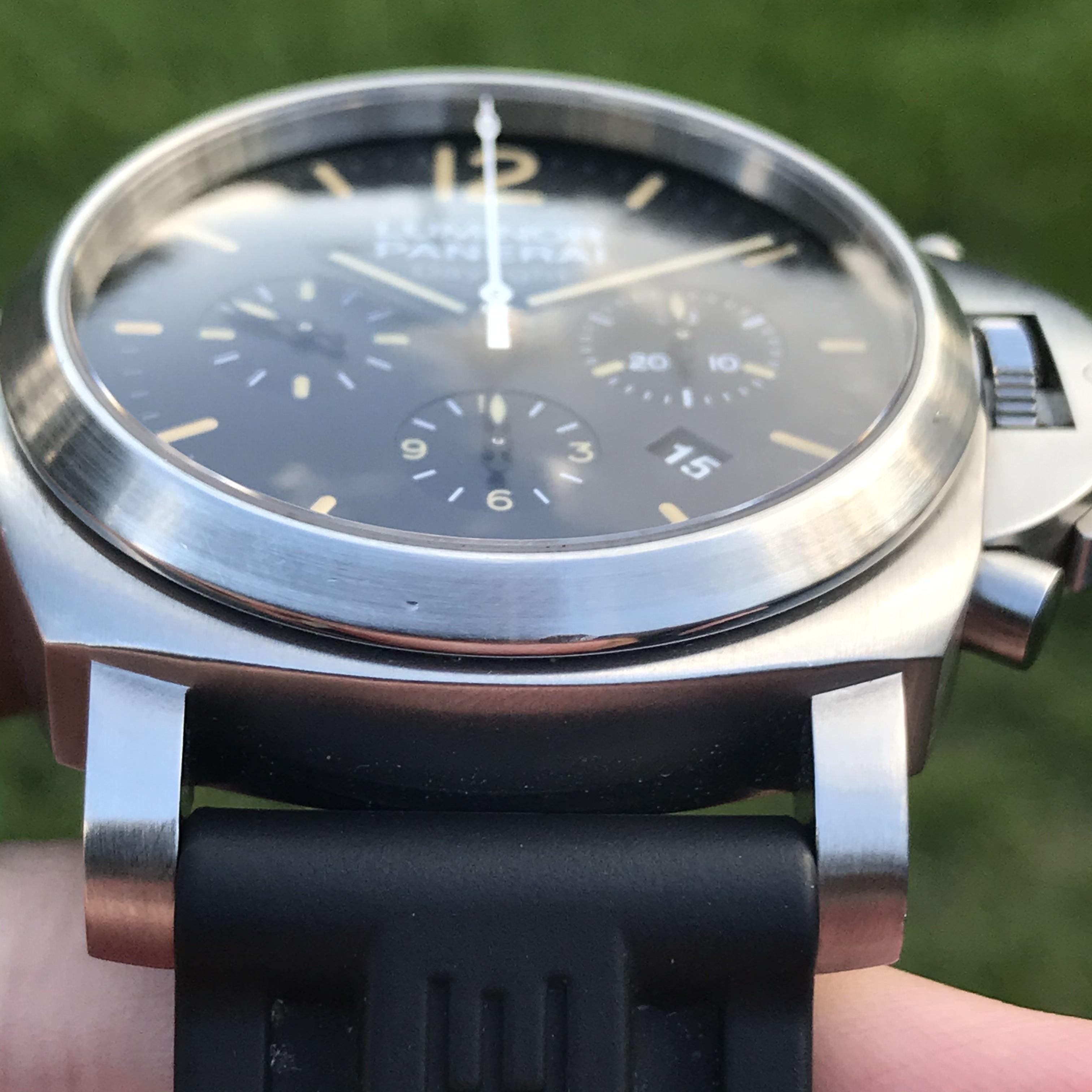 WTS Panerai Luminor Daylight Chronograph Pam 356 Pam00356 Panerai