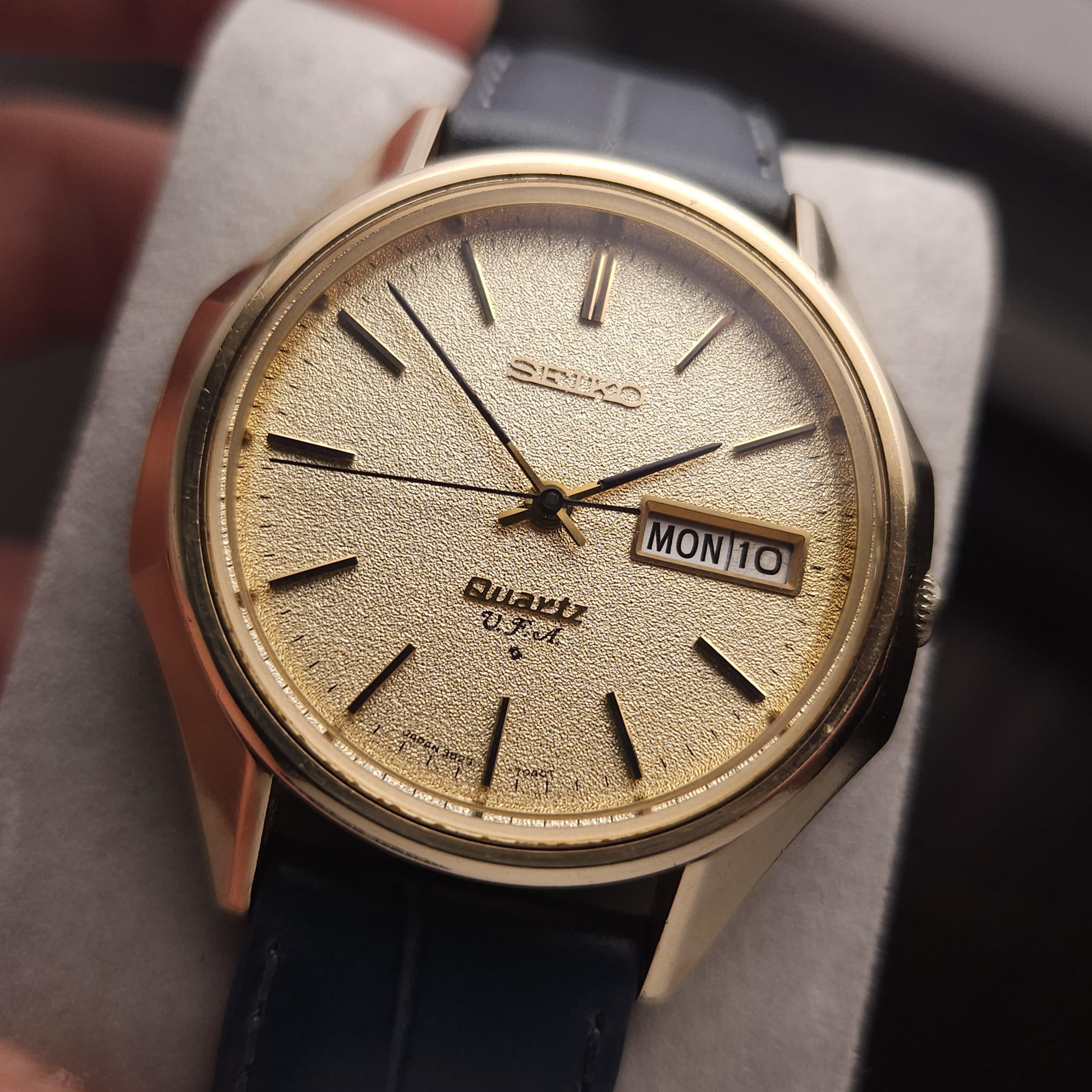 WTS] Seiko VFA Quartz 3823-7040 Gold Capped | WatchCharts Marketplace