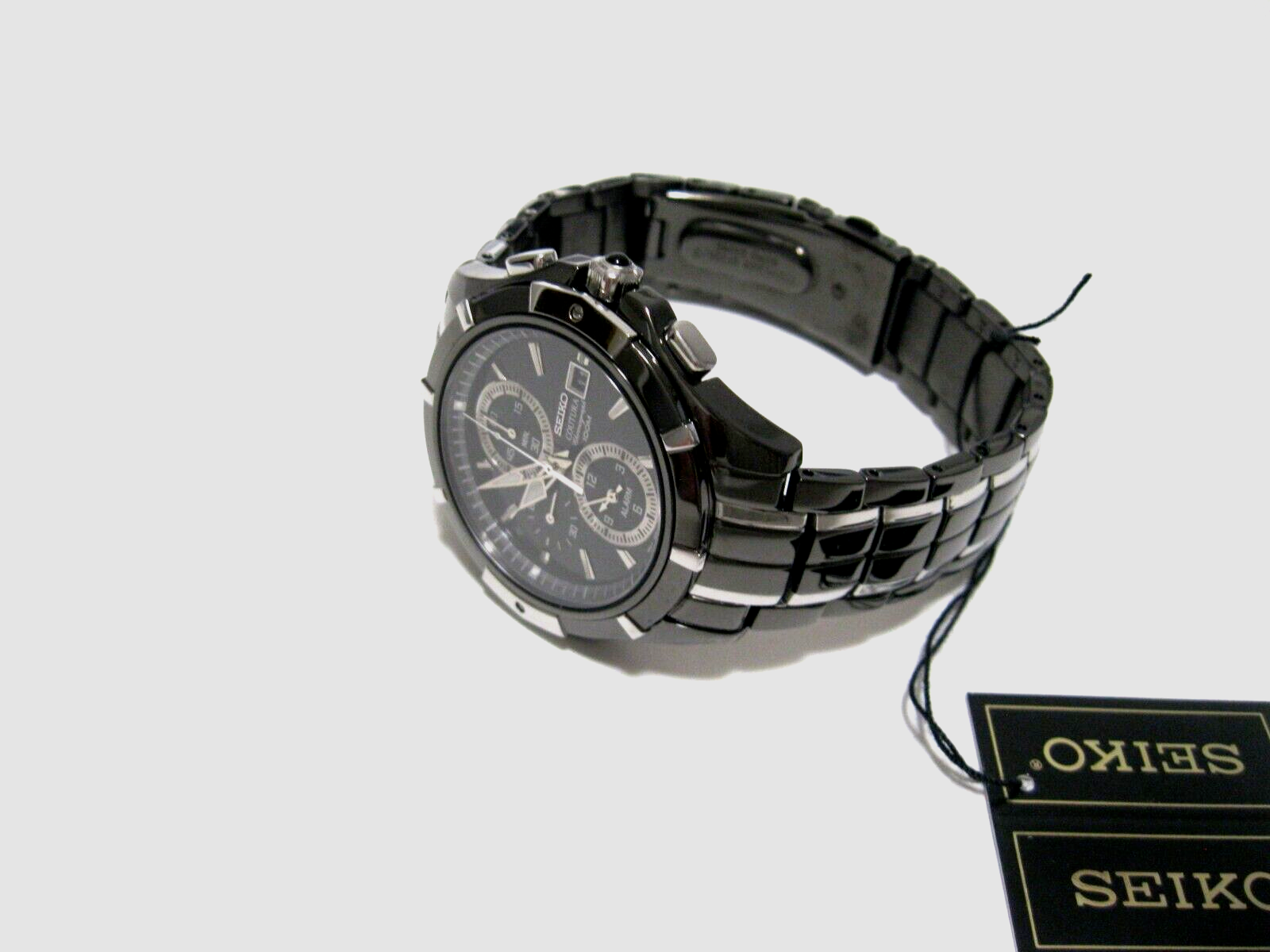中古美品】SEIKO coutura SNAE57 black セイコー コーチュラ 腕時計 