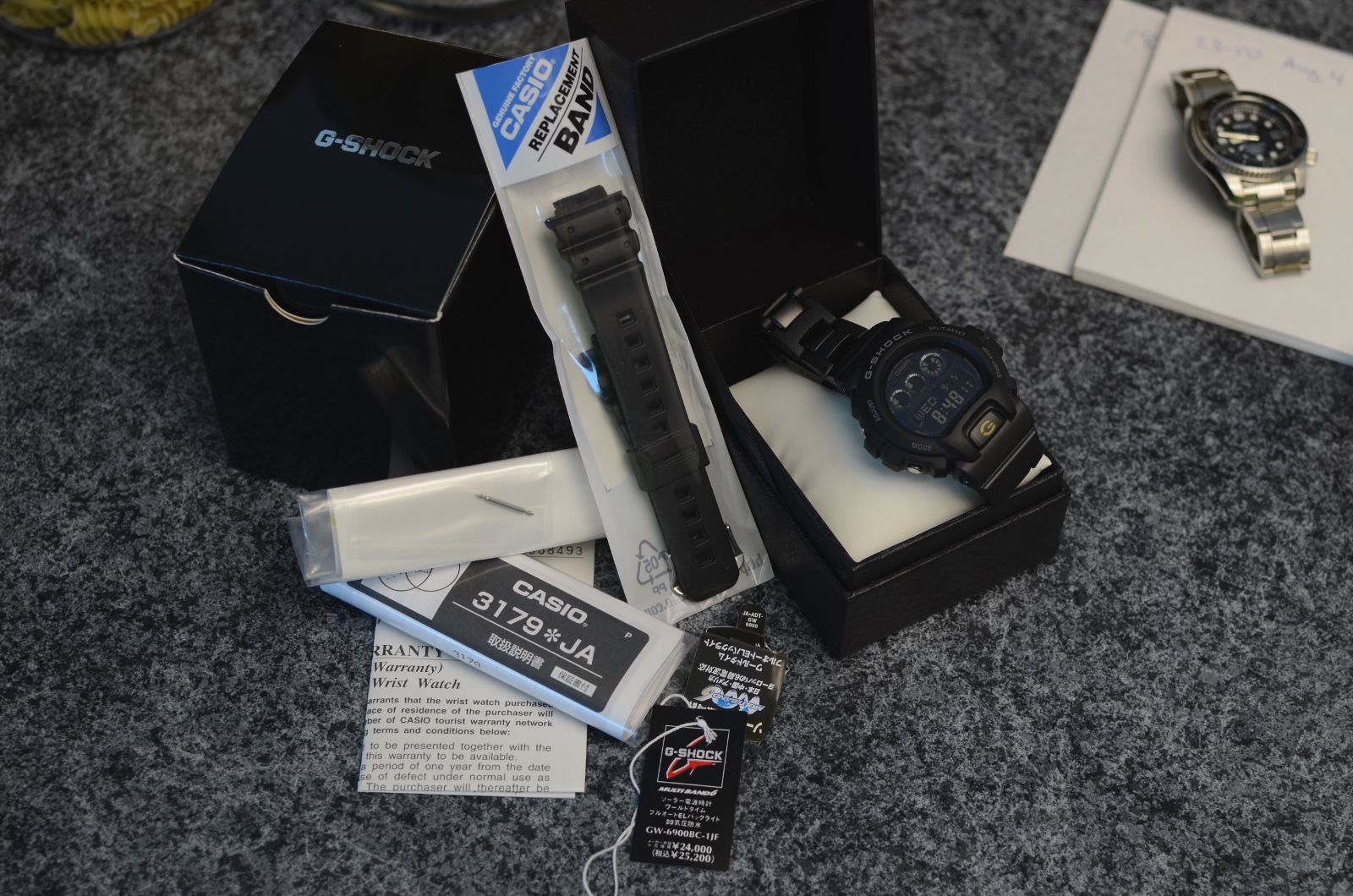 FS: Casio G-Shock GW-6900BC-1JF w/ extra resin strap 
