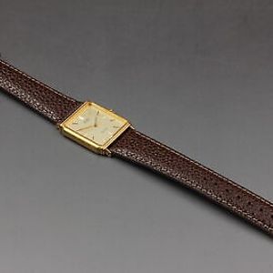 Near MINT] Vintage Seiko Dolce 7731-5230 Gold Dial Men's Quartz