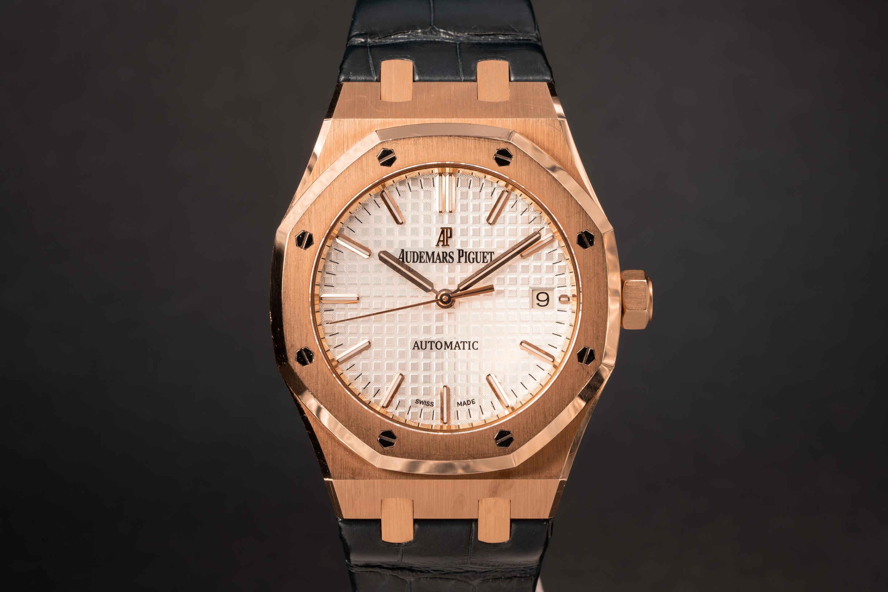 FS 2013 Audemars Piguet Royal Oak 15450 Rose Gold with Box and