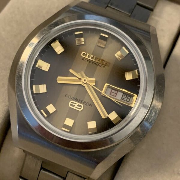 Citizen Cosmotron 7804 36000 bph Hi-Beat Electronic Watch 4-790162Y August 1974 | WatchCharts