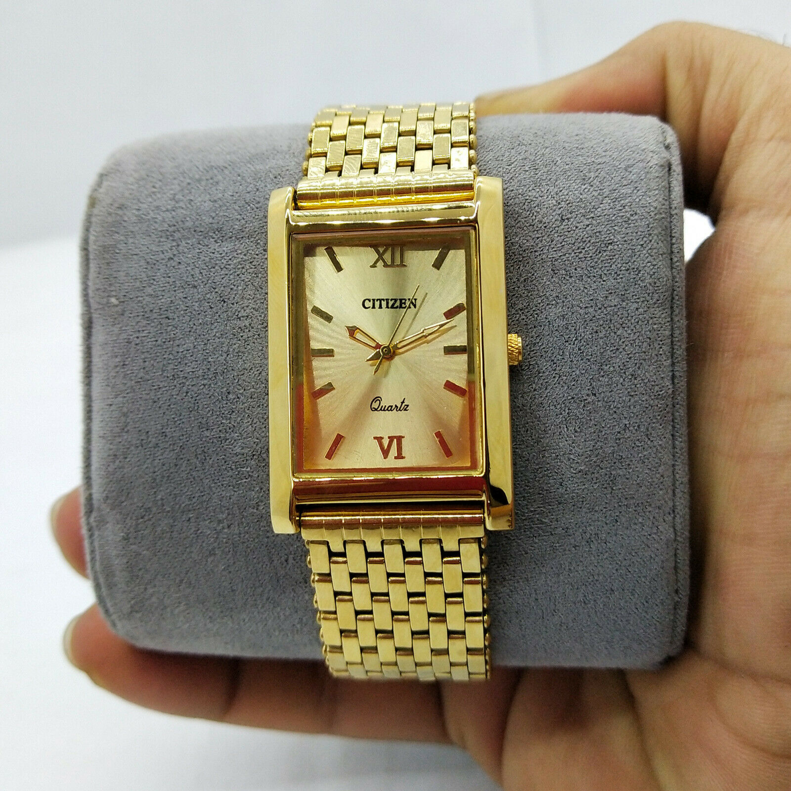 Citizen 24k sale gold watch