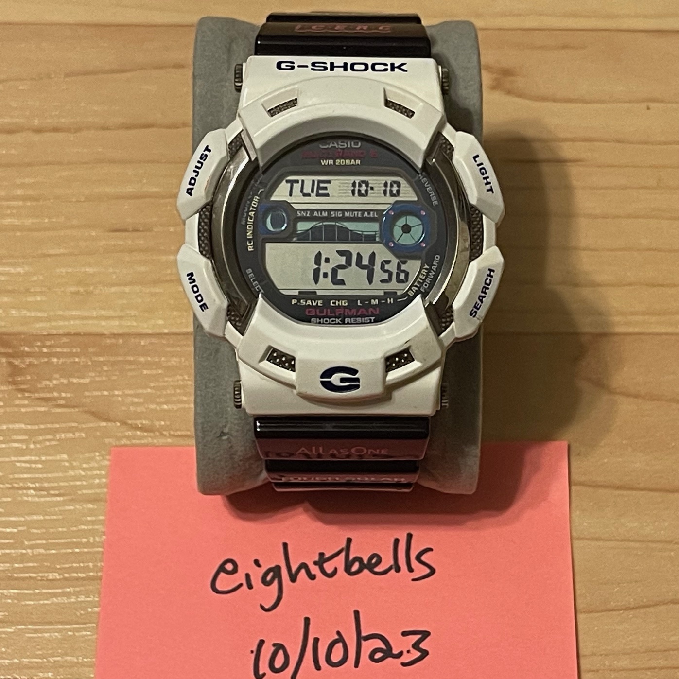WTS] Casio G-Shock GW-9110K-7 Gulfman Love the Sea and the Earth I.C.E.R.C.  All As One Tough Solar Atomic Multiband 6 Digital Watch 9100 | WatchCharts  Marketplace