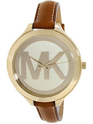 FS Michael Kors Runway Champagne Dial With MK Logo MK2326 Women s