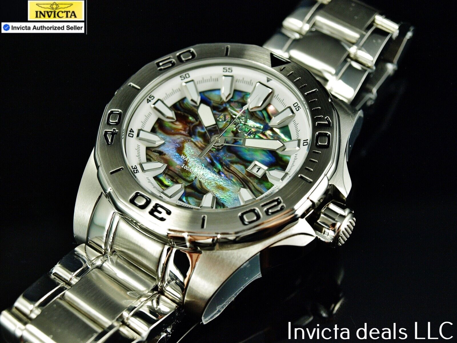 Invicta hotsell abalone watch