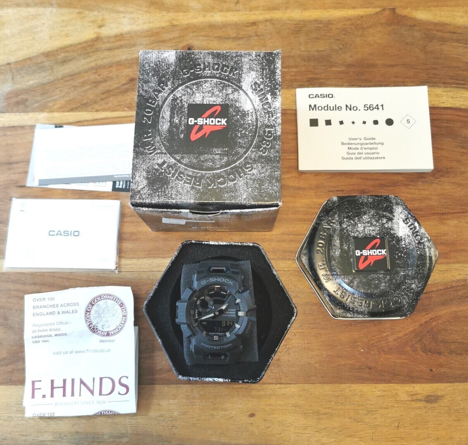 電池新品/未使用に近い】CASIO G-SHOCK GBA-900(5641) 電池新品/未使用