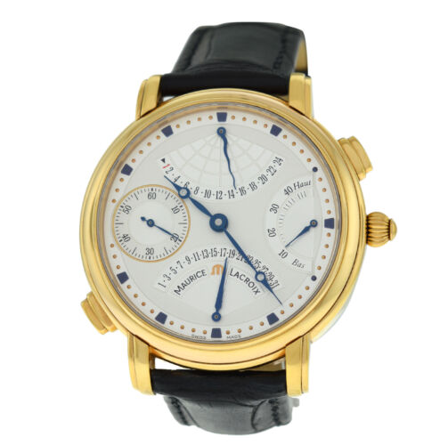 Maurice Lacroix MP7018 PG101 930 18K Gold Calendar GMT Double