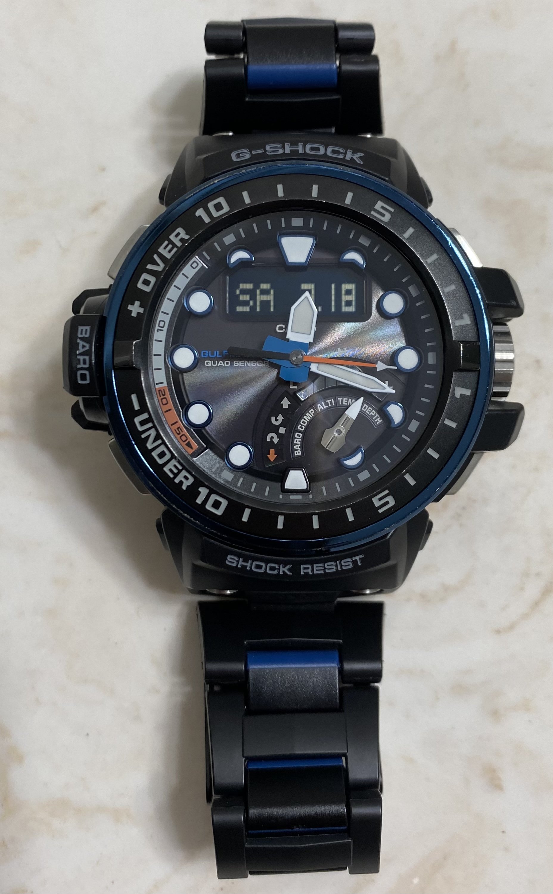 ガルフマスター　GWN-Q1000MC-1AJF腕時計