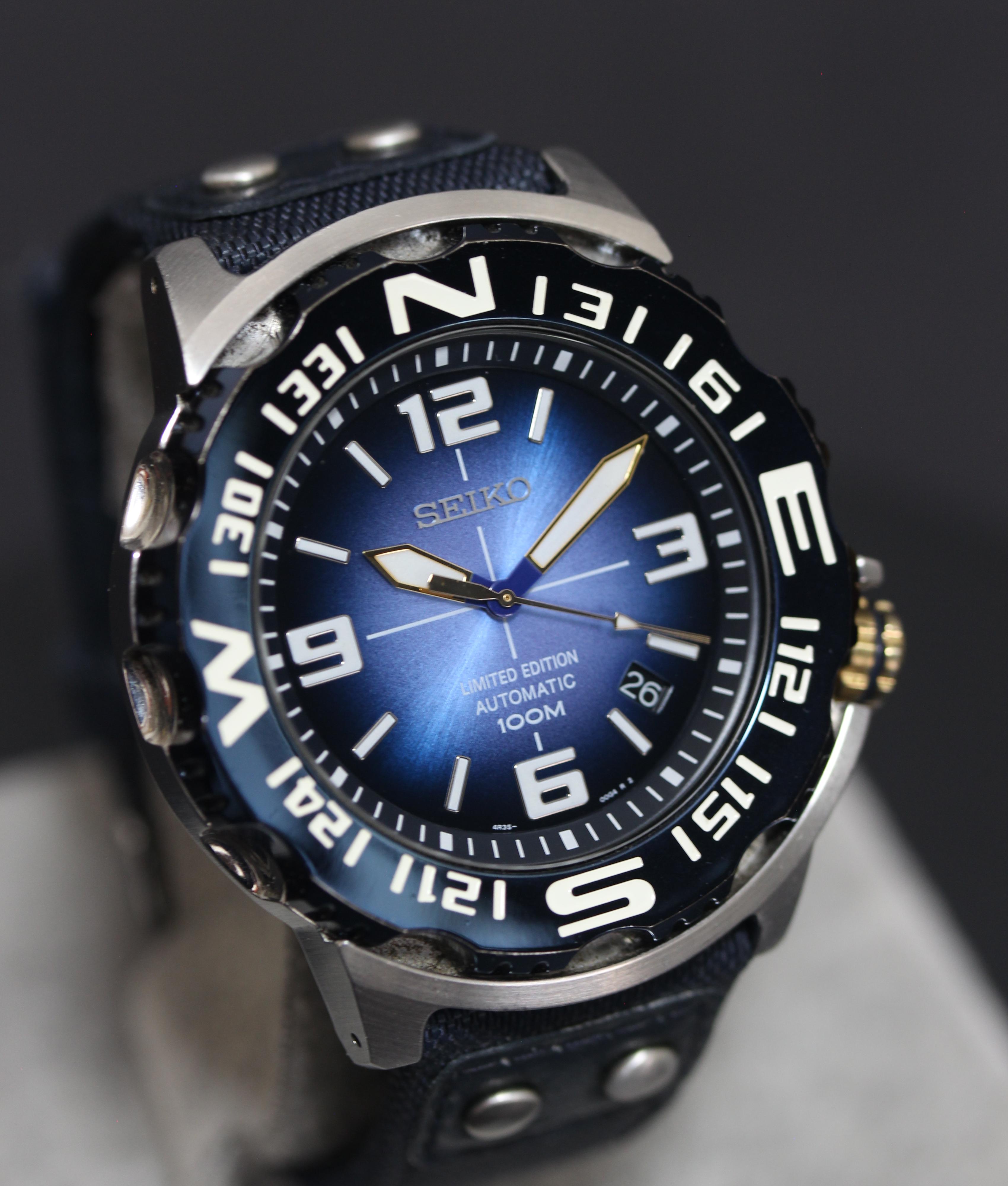 WTS Seiko Superior SRP451 Field Monster Blue Limited Edition