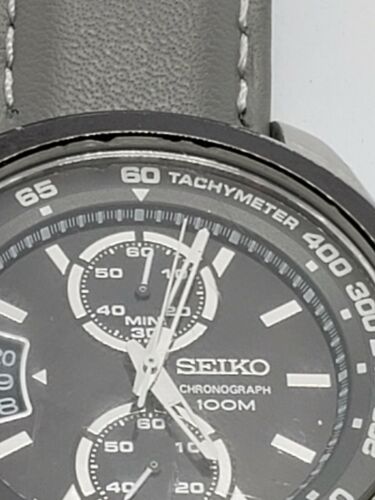 SEIKO 7T94 0BS0 100m Chronograph Date Men s Watch