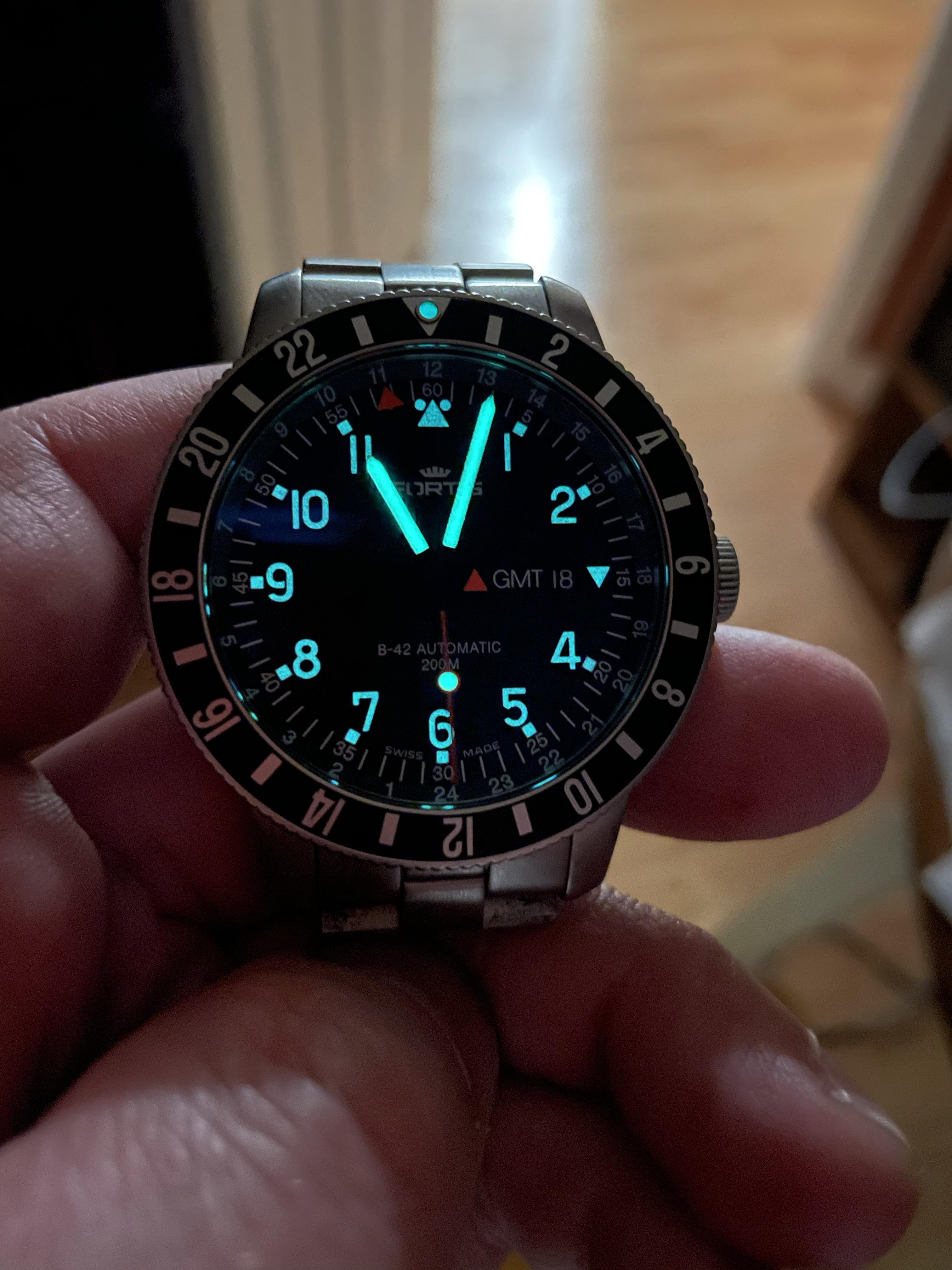 WTS - Fortis B-42 Official Cosmonauts GMT complete set | WatchCharts