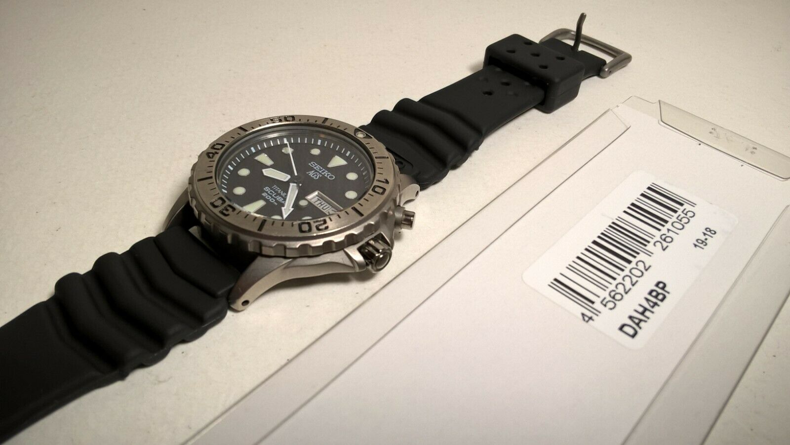 Rare Pioneer Seiko SBBW039 5M43-0A60 AGS Titanium Scuba 200m