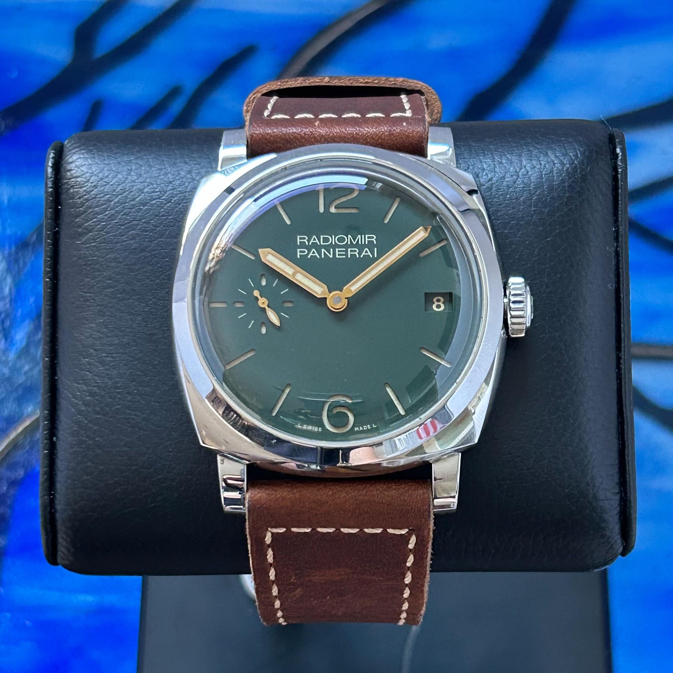 WTS Panerai PAM00736 Radiomir Military Green Boutique Stainless