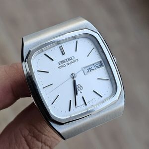 Serviced Vintage 1979 JAPAN SEIKO 99KQW KING QUARTZ 9923-5010