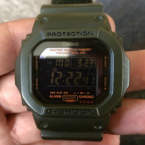 Rare Dark Green Casio G Shock 3160 Watch G 5600KG WatchCharts Marketplace