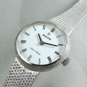RADO silver cologny レディース腕時計　希少 RADO SILVER COLOGNY HAND-WINDING WOMEN'S VINTAGE WATCH SWISS